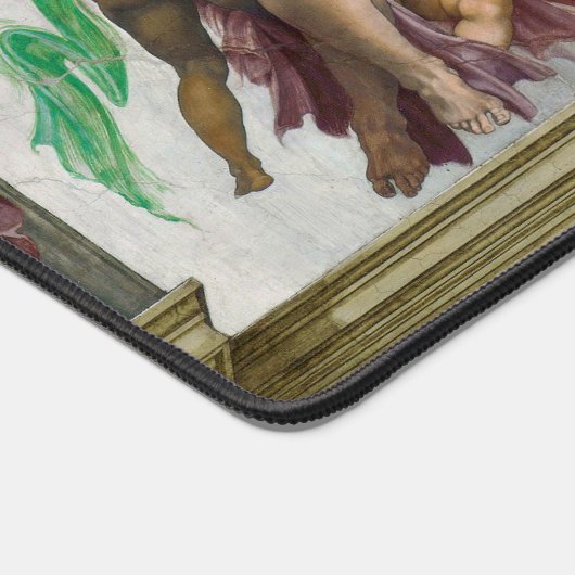 Die Schaffung von Adam | Michelangelo | Schreibtischunterlage (Ecke)