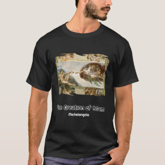 Die Schaffung von Adam mit Sonnenbrille T-Shirt