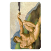 Die Schaffung von Adam Persiflage Magnet (Vertikal)