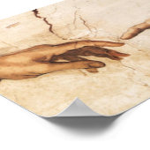 Die Schaffung von Adam Poster (Ecke)