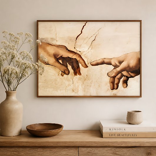 Die Schaffung von Adam Poster
