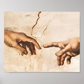Die Schaffung von Adam Poster