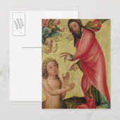 Die Schaffung von Adam Postkarte (Vorne/Hinten)