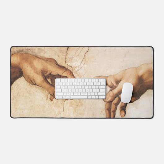 Die Schaffung von Adam Schreibtischunterlage (Tastatur & Maus)