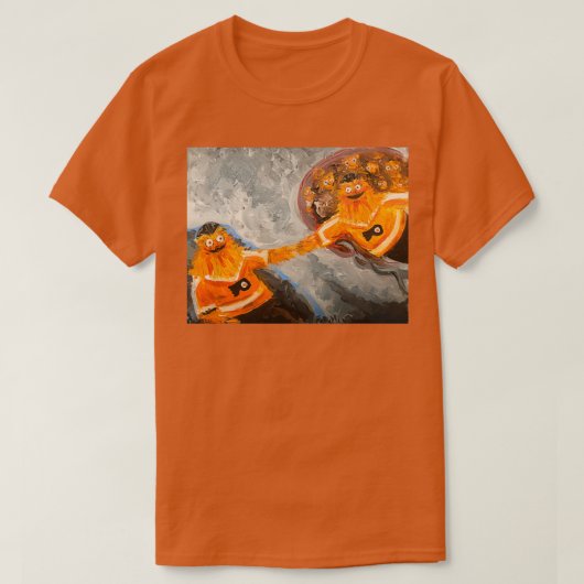 Die Schaffung von Gritty T-Shirt (Design vorne)