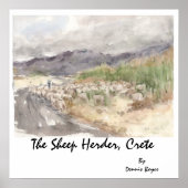 Die Schafherde, Kreta... Poster (Vorne)
