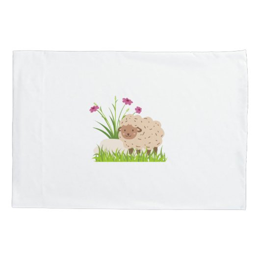 Die Schafspillowcase Kissenbezug (Rückseite)