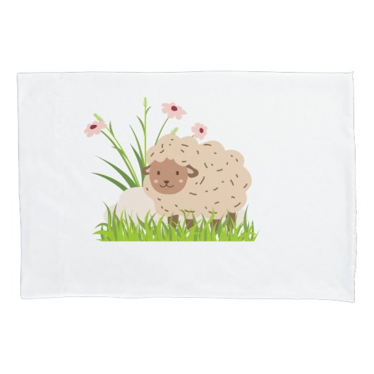 Die Schafspillowcase Kissenbezug (Vorderseite)