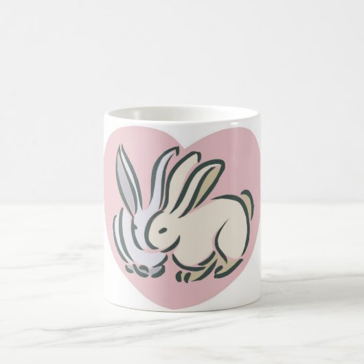 Die Schale des Schale-Liebe Kaffeetasse (Mittel)