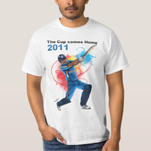 Die Schale kommt Zuhause - Kricket T-Shirt