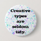 Die Schaltfläche Creative Types (Creative Types) i Button (Vorderseite)