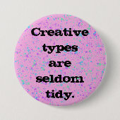 Die Schaltfläche Creative Types (Creative Types) i Button (Vorderseite)