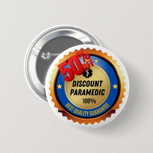 Die Schaltfläche Paramedic für den Rabatt Button (Vorne & Hinten)