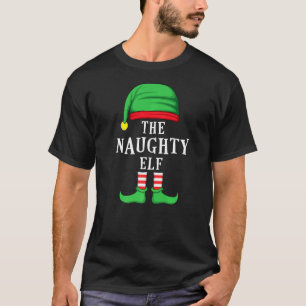 Die schändliche Elf Weihnachtsfamilie Matching Gro T-Shirt