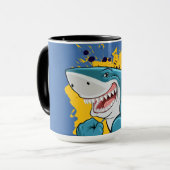 DIE SCHARFE TASSE (Vorderseite Links)