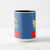 DIE SCHARFE ZWEIFARBIGE TASSE (Mittel)