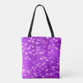 Die scharfen Lichter formen lila Tasche (Rückseite)