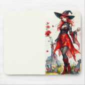 Die schärfste Hexe! Mousepad (Vorne)