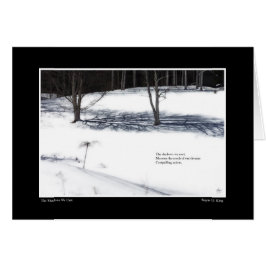 Die Schatten, die wir Haiku gegossen haben