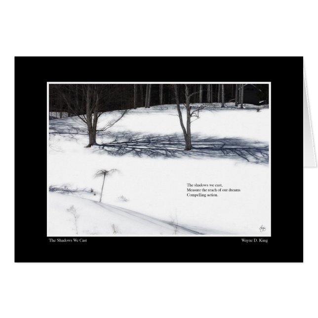 Die Schatten, die wir Haiku gegossen haben (Vorderseite (Horizontal))