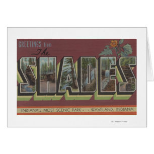 Die Schatten - große Buchstabe-Szenen