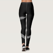 Die Schatten-Mann-Leggings Leggings (Rückseite)