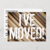 Die Schatten von Brown, rustikal "ich bin Ankündigungspostkarte (Vorne/Hinten)