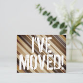 Die Schatten von Brown, rustikal "ich bin Ankündigungspostkarte (Stehend Vorderseite)