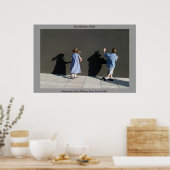 Die Schattenmauer Poster (Küche)