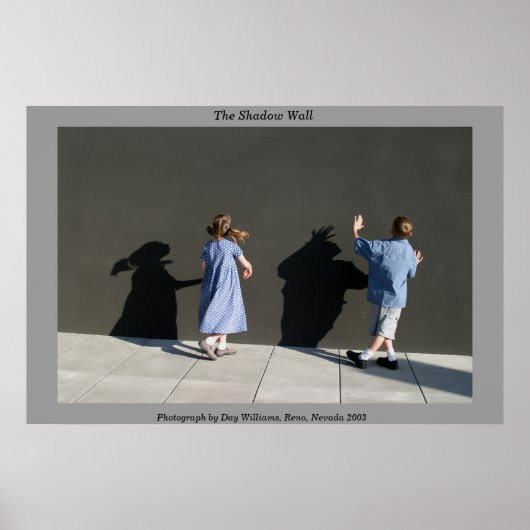 Die Schattenmauer Poster (Vorne)