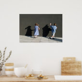 Die Schattenmauer Poster (Küche)