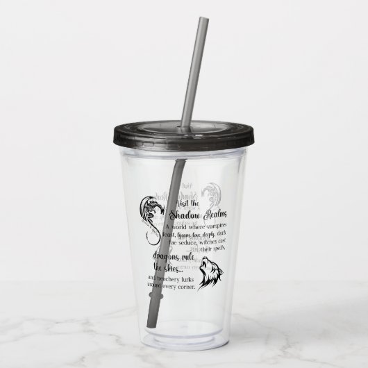 Die Schattenrealms Brenda K Davies Acrylic Tumbler Acryltrinkbecher (Rückseite)