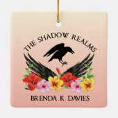 Die Schattenrealms Brenda K Davies Keramikornament (Rückseite)