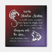 Die Schattenrealms Brenda K Davies Magnet (Vorne)