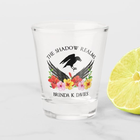 Die Schattenrealms Brenda K Davies Schnapsglas (Vorderseite)
