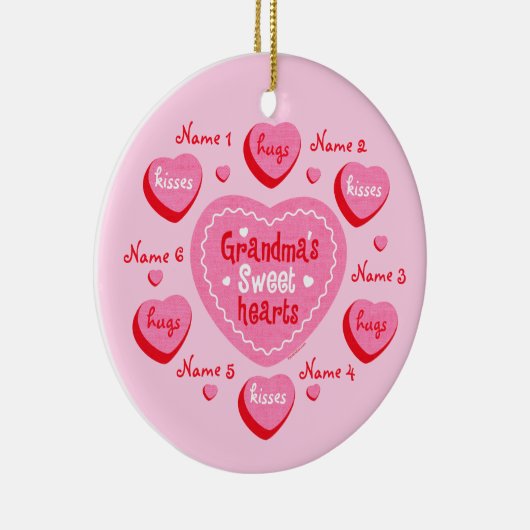 Die Schatz-personalisierte Verzierung der Keramik Ornament (Rechts)