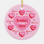 Die Schatz-personalisierte Verzierung der Keramik Ornament (Vorne)