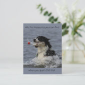 Die Schätze des Lebens, Postkarte (Stehend Vorderseite)