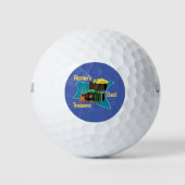 Die Schatztruhe des Ozeans Golfball (Vorderseite)