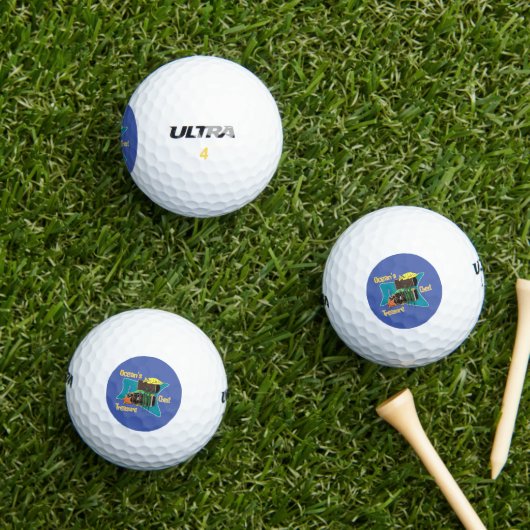 Die Schatztruhe des Ozeans Golfball (Insitu Gras)