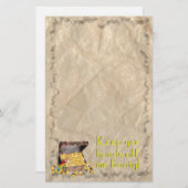 Die Schatztruhe eines Piraten Briefpapier (Vorne/Hinten)