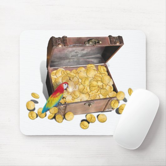 Die Schatztruhe eines Piraten Mousepad (Mit Mouse)