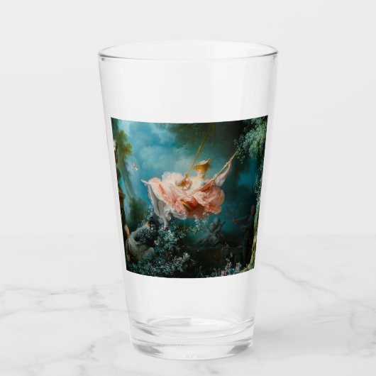 Die Schaukel Fragonard Glas (Vorderseite)