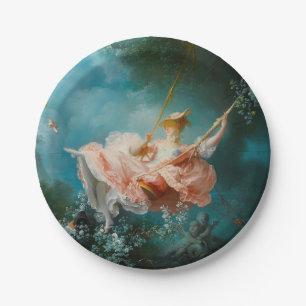 Die Schaukel Fragonard Pappteller