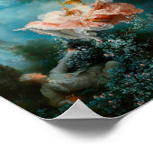 Die Schaukel Fragonard Poster (Ecke)