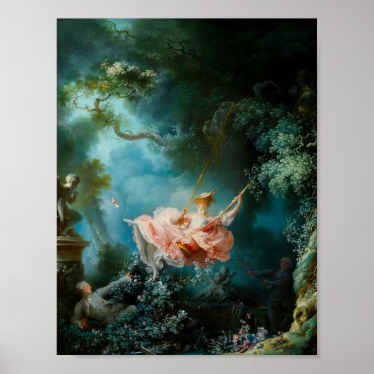 Die Schaukel Fragonard Poster (Vorne)