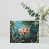 Die Schaukel Fragonard Postkarte (Stehend Vorderseite)
