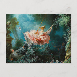 Die Schaukel Fragonard Postkarte