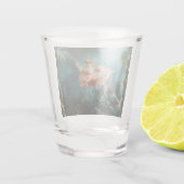 Die Schaukel Fragonard Schnapsglas (Rückseite)