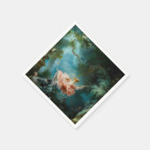 Die Schaukel Fragonard Serviette (Ecke)